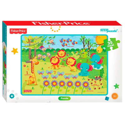 Пазл для малышей Fisher Price 35 элементов Step Puzzle 91224 1